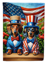 Load image into Gallery viewer, All American Dachshund House Flag