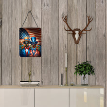 Load image into Gallery viewer, All American Doberman Pinscher Wall or Door Hanging Prints