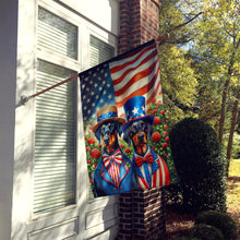Load image into Gallery viewer, All American Doberman Pinscher House Flag