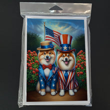 Load image into Gallery viewer, All American Finnish Spitz Greeting Cards - Blank Note Cards – 8-Pack of Artist-Designed Cards with Envelopes