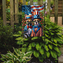 Load image into Gallery viewer, All American French Bulldog Garden Flag –  Dogs with American Flag Background by Caroline’s Treasures