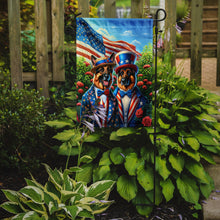 Load image into Gallery viewer, All American German Shepherd Garden Flag –  Dogs with American Flag Background by Caroline’s Treasures