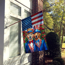 Load image into Gallery viewer, All American Golden Retriever House Flag