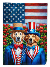 Load image into Gallery viewer, All American Golden Retriever House Flag