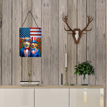 Load image into Gallery viewer, All American Golden Retriever Wall or Door Hanging Prints