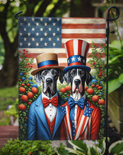 Load image into Gallery viewer, All American Great Dane Garden Flag –  Dogs with American Flag Background by Caroline’s Treasures
