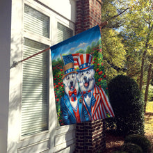 Load image into Gallery viewer, All American Great Pyrenees House Flag