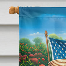 Load image into Gallery viewer, All American Great Pyrenees House Flag