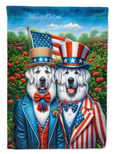 Load image into Gallery viewer, All American Great Pyrenees House Flag