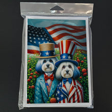 Load image into Gallery viewer, All American Havanese Greeting Cards - Blank Note Cards – 8-Pack of Artist-Designed Cards with Envelopes