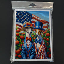 Load image into Gallery viewer, All American Italian Greyhound Greeting Cards - Blank Note Cards – 8-Pack of Artist-Designed Cards with Envelopes