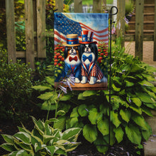 Load image into Gallery viewer, All American Japanese Chin Garden Flag –  Dogs with American Flag Background by Caroline’s Treasures