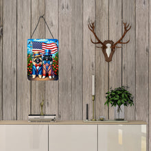 Load image into Gallery viewer, All American Keeshond Wall or Door Hanging Prints