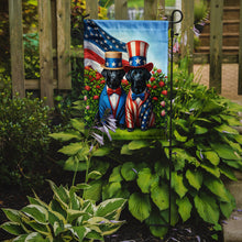 Load image into Gallery viewer, All American Labrador Retriever Garden Flag –  Dogs with American Flag Background by Caroline’s Treasures