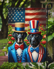 Load image into Gallery viewer, All American Labrador Retriever Garden Flag –  Dogs with American Flag Background by Caroline’s Treasures