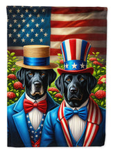 Load image into Gallery viewer, All American Labrador Retriever Garden Flag –  Dogs with American Flag Background by Caroline’s Treasures