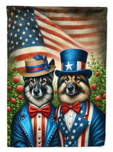 Load image into Gallery viewer, All American Norwegian Elkhound House Flag
