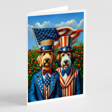 Load image into Gallery viewer, All American Otterhound Greeting Cards - Blank Note Cards – 8-Pack of Artist-Designed Cards with Envelopes