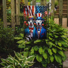 Load image into Gallery viewer, All American Pit Bull Terrier Garden Flag –  Dogs with American Flag Background by Caroline’s Treasures