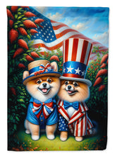 Load image into Gallery viewer, All American Pomeranian House Flag