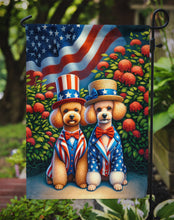 Load image into Gallery viewer, All American Poodle Garden Flag –  Dogs with American Flag Background by Caroline’s Treasures