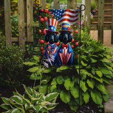 Load image into Gallery viewer, All American Poodle Garden Flag –  Dogs with American Flag Background by Caroline’s Treasures
