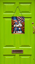 Load image into Gallery viewer, All American Poodle Wall or Door Hanging Prints