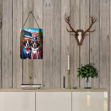 Load image into Gallery viewer, All American Saint Bernard Wall or Door Hanging Prints