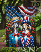 Load image into Gallery viewer, All American Saluki Garden Flag –  Dogs with American Flag Background by Caroline’s Treasures