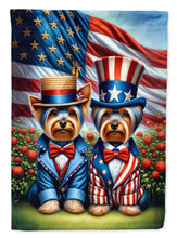 Load image into Gallery viewer, All American Yorkshire Terrier House Flag