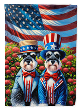 Load image into Gallery viewer, All American Schnauzer House Flag
