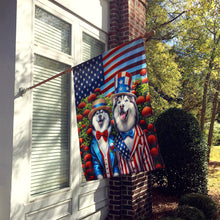 Load image into Gallery viewer, All American Siberian Husky House Flag