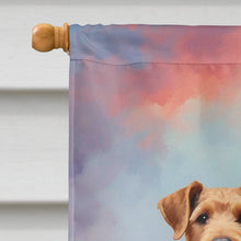Load image into Gallery viewer, Airedale Terrier Two Hearts House Flag