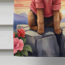 Load image into Gallery viewer, Airedale Terrier Two Hearts House Flag