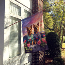 Load image into Gallery viewer, Australian Terrier Two Hearts House Flag