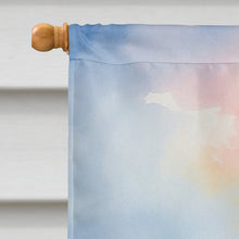 Load image into Gallery viewer, Basset Hound Two Hearts House Flag