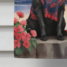 Load image into Gallery viewer, Belgian Sheepdog Two Hearts House Flag