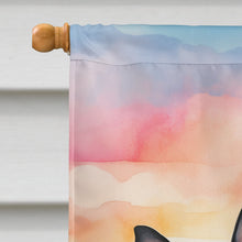 Load image into Gallery viewer, Boston Terrier Two Hearts House Flag