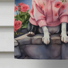 Load image into Gallery viewer, Boston Terrier Two Hearts House Flag
