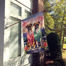Load image into Gallery viewer, Boxer Two Hearts House Flag