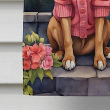 Load image into Gallery viewer, Boxer Two Hearts House Flag