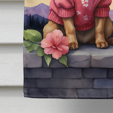 Load image into Gallery viewer, Brussels Griffon Two Hearts House Flag
