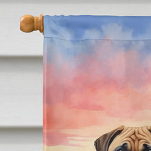 Load image into Gallery viewer, Bullmastiff Two Hearts House Flag