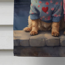 Load image into Gallery viewer, Cairn Terrier Two Hearts House Flag