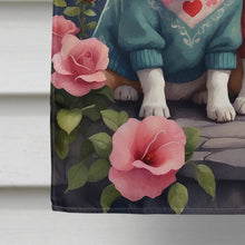 Load image into Gallery viewer, Corgi Two Hearts House Flag