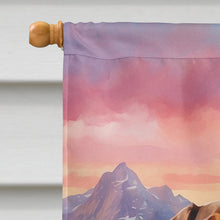 Load image into Gallery viewer, Dachshund Two Hearts House Flag