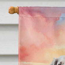 Load image into Gallery viewer, English Setter Two Hearts House Flag