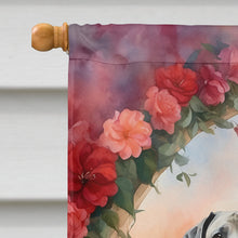 Load image into Gallery viewer, Great Dane Two Hearts House Flag
