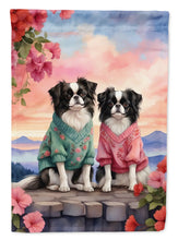 Load image into Gallery viewer, Japanese Chin Two Hearts House Flag