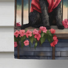 Load image into Gallery viewer, Kerry Blue Terrier Two Hearts House Flag